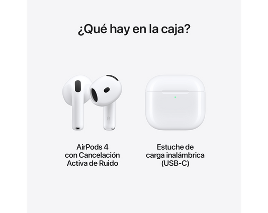 Airpods 4 con Cancelación de Ruido