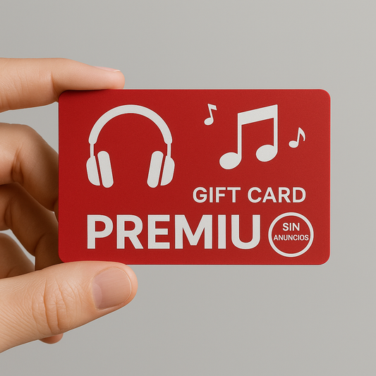 Tarjeta de Regalo Digital - Entretenimiento Audiovisual Premium