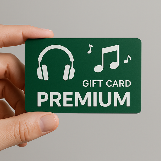 Tarjeta de Regalo Digital - Entretenimiento Musical Premium
