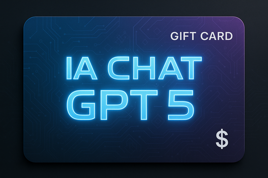 Una gifcard que diga IA CH4T GPT 5